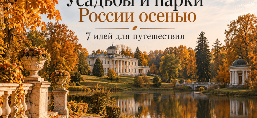 7 усадеб и парков России для осеннего путешествия