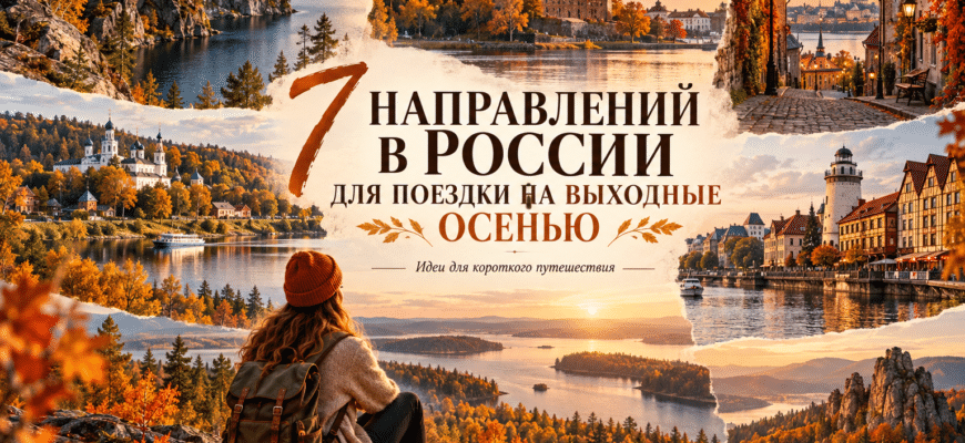 7 направлений в России для поездки на выходные осенью