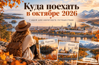 Куда поехать в октябре 2026 по России