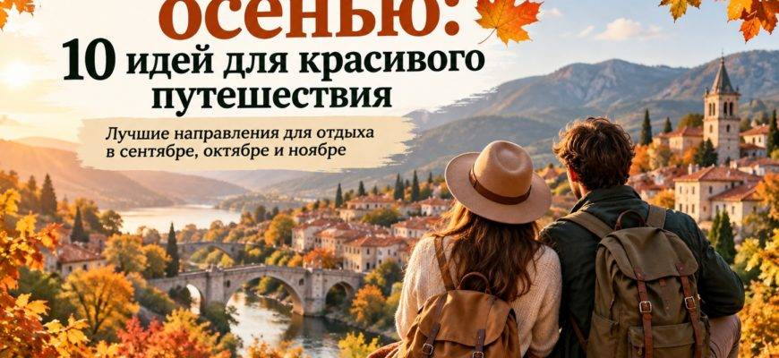 Куда поехать осенью: 10 идей для красивого путешествия